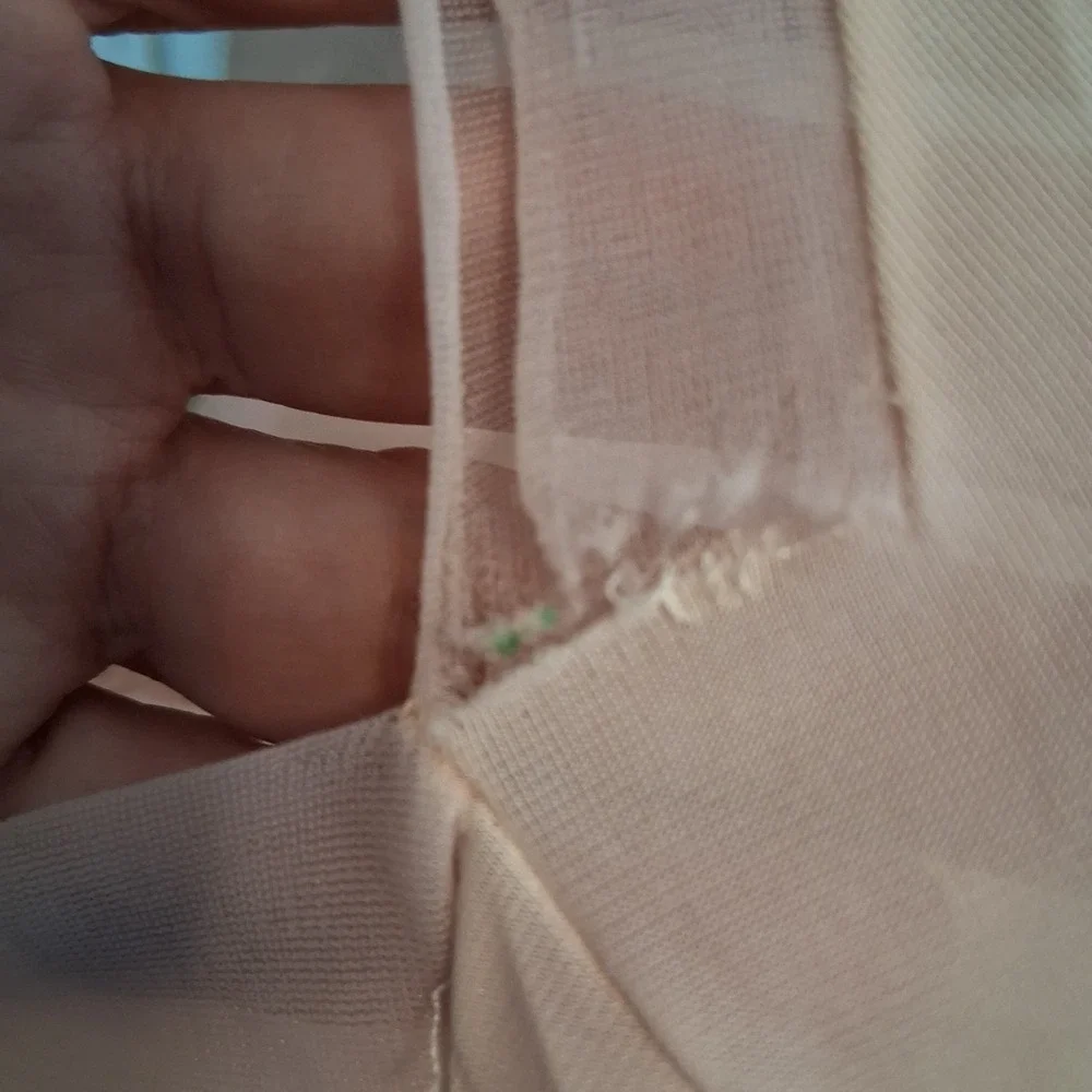 Vintage Silk‎ Peignoir Negligee Pink Nightgown VGVC STUNNING